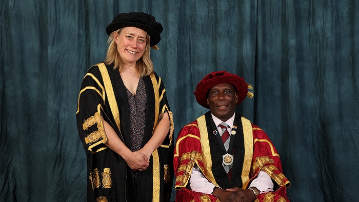 Uriah Rennie installed as Sheffield Hallam University Chancellor